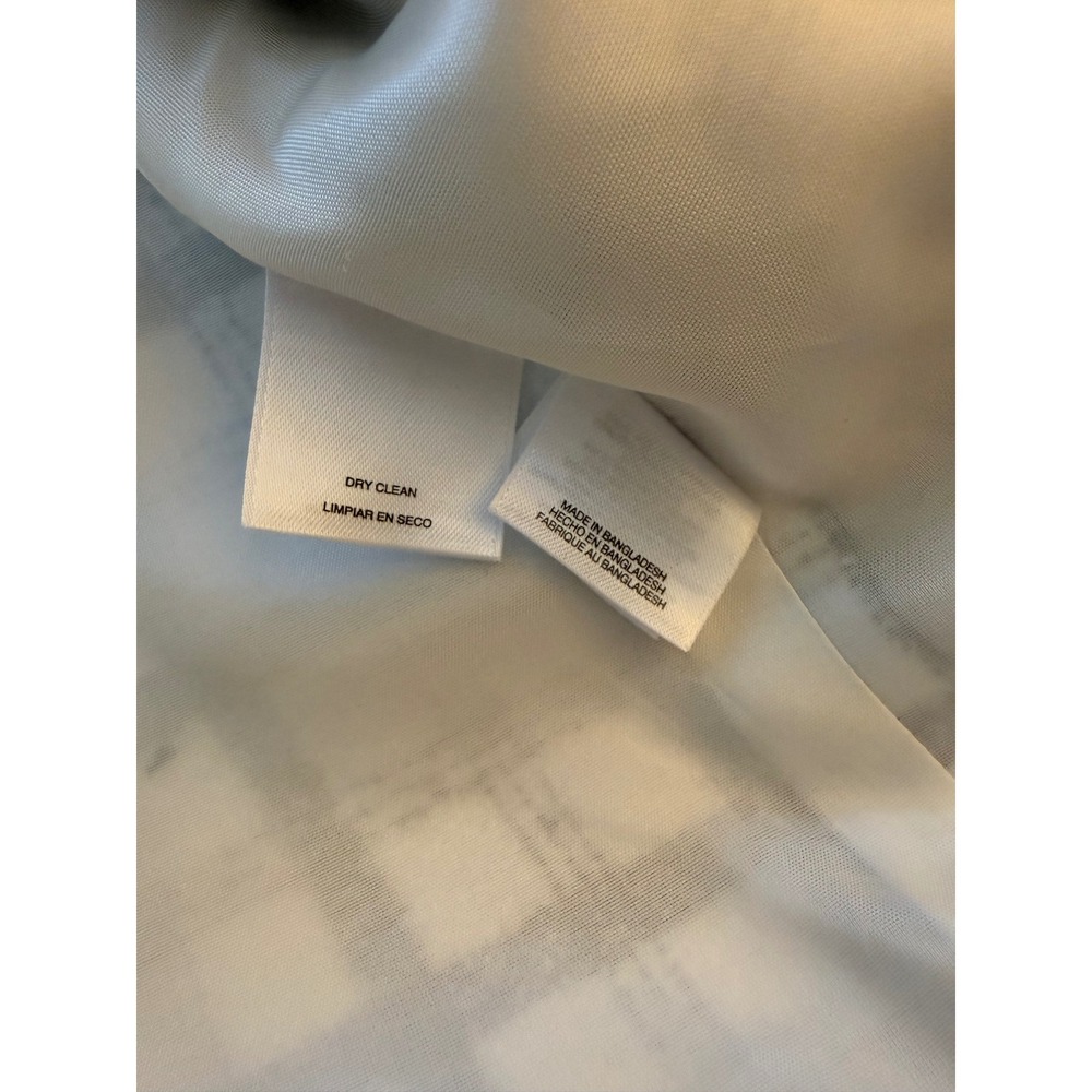 Nine West Open Front Blazer Women's Size 16 Black/White Business Casual Career - Picture 9 of 13
